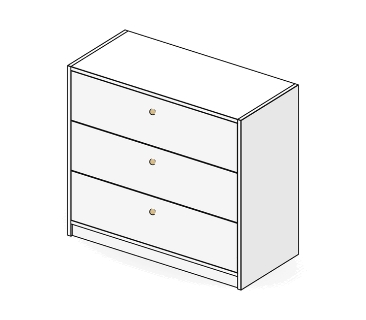 HEMNES line drawing